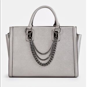 Gunmetal purse